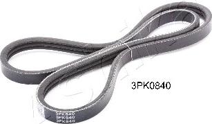 Ashika 112-3PK840 - Ķīļrievu siksna www.autospares.lv