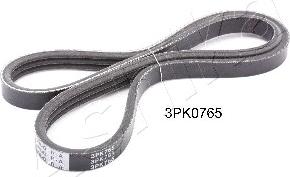 Ashika 112-3PK765 - V-Ribbed Belt www.autospares.lv