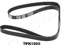 Ashika 112-7PK1905 - Ķīļrievu siksna autospares.lv