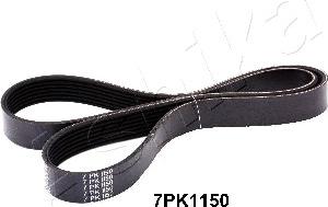 Ashika 112-7PK1150 - V-Ribbed Belt www.autospares.lv