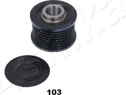 Ashika 130-01-103 - Шкив генератора, муфта www.autospares.lv