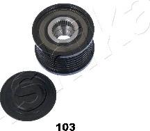 Ashika 130-01-103 - Piedziņas skriemelis, Ģenerators www.autospares.lv