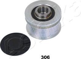 Ashika 130-03-306 - Шкив генератора, муфта www.autospares.lv