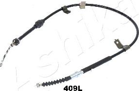 Ashika 131-04-409L - Trose, Stāvbremžu sistēma www.autospares.lv