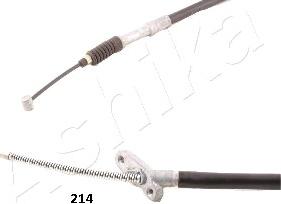 Ashika 131-02-214 - Trose, Stāvbremžu sistēma www.autospares.lv