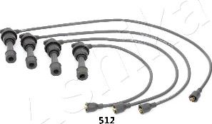 Ashika 132-05-512 - Augstsprieguma vadu komplekts www.autospares.lv