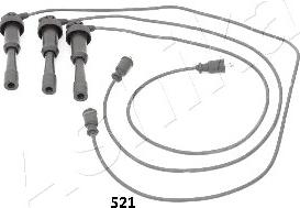 Ashika 132-05-521 - Augstsprieguma vadu komplekts www.autospares.lv