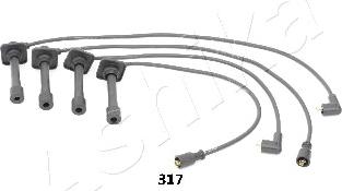 Ashika 132-03-317 - Augstsprieguma vadu komplekts www.autospares.lv