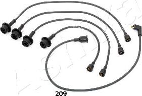 Ashika 132-02-209 - Augstsprieguma vadu komplekts www.autospares.lv