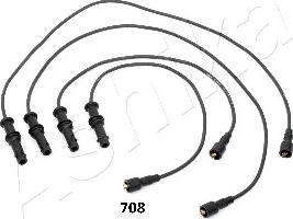 Ashika 132-07-708 - Augstsprieguma vadu komplekts www.autospares.lv