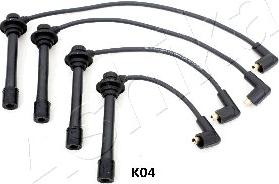 Ashika 132-0K-K04 - Augstsprieguma vadu komplekts www.autospares.lv