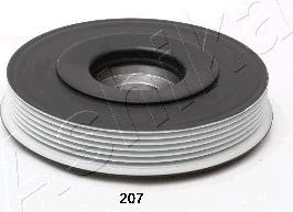 Ashika 122-02-207 - Belt Pulley, crankshaft www.autospares.lv