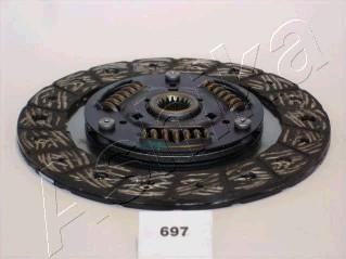 Ashika 80-06-697 - Диск сцепления, фрикцион www.autospares.lv