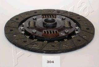 Ashika 80-03-304 - Диск сцепления, фрикцион www.autospares.lv