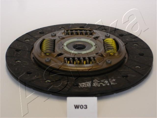 Ashika 80-0W-003 - Диск сцепления, фрикцион www.autospares.lv