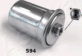 Ashika 30-05-594 - Degvielas filtrs www.autospares.lv