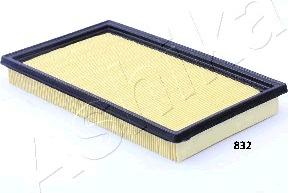 Ashika 20-08-832 - Air Filter, engine www.autospares.lv