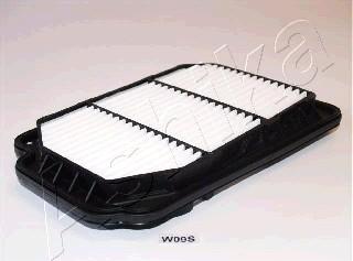 Ashika 20-0W-W09 - Air Filter, engine www.autospares.lv