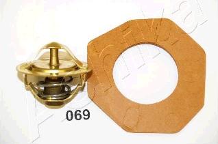 Ashika 22-069 - Coolant thermostat / housing www.autospares.lv