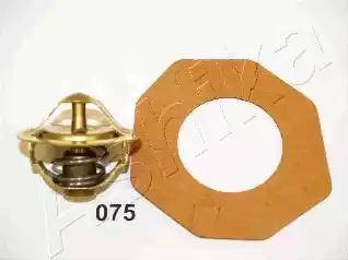 Ashika 22-075 - Coolant thermostat / housing www.autospares.lv