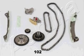 Ashika KCK102 - Sadales vārpstas piedziņas ķēdes komplekts www.autospares.lv