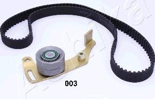 Ashika KCT003 - Timing Belt Set www.autospares.lv