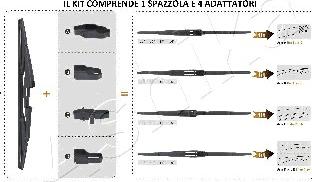 Ashika SA-X40R - Wiper Blade www.autospares.lv