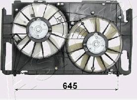 Ashika VNT152022 - Ventilators, Motora dzesēšanas sistēma www.autospares.lv