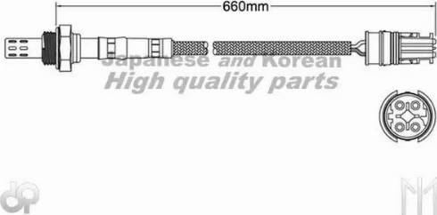 Ashuki 9200-48822 - Lambda zonde www.autospares.lv