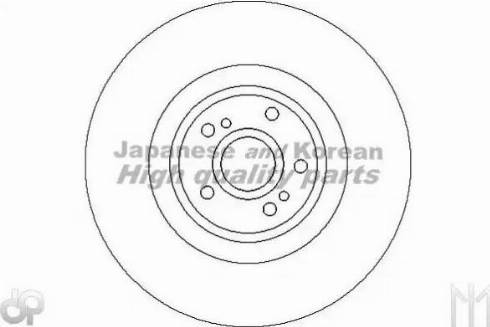 Ashuki 0990-6107 - Bremžu diski autospares.lv