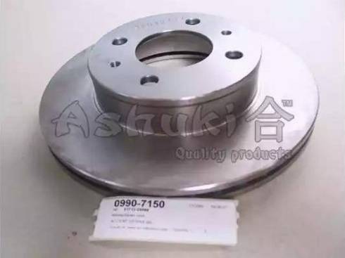 Ashuki 0990-7150 - Bremžu diski autospares.lv