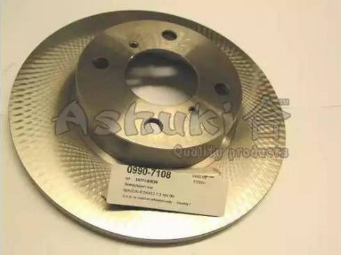 Ashuki 0990-7108 - Bremžu diski www.autospares.lv