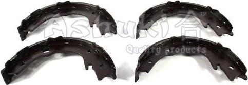 Ashuki 1050-4802 - Brake Shoe Set www.autospares.lv