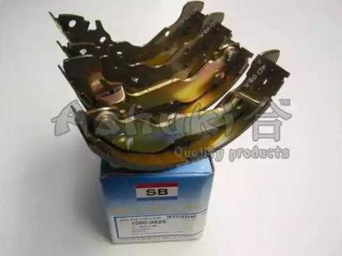 Ashuki 1050-0525 - Brake Shoe Set www.autospares.lv