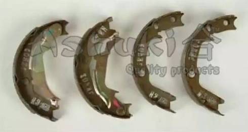 Ashuki 1050-8150 - Brake Shoe Set www.autospares.lv