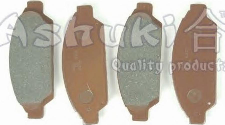 Ashuki 1080-9902 - Brake Pad Set, disc brake www.autospares.lv