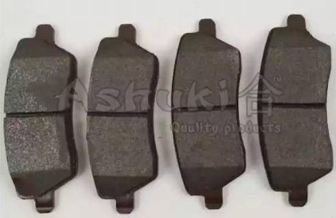 Ashuki 1080-5801 - Brake Pad Set, disc brake www.autospares.lv