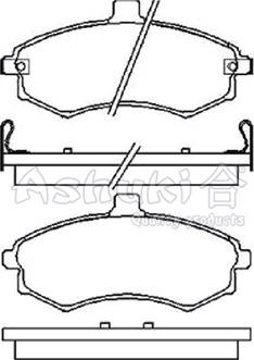 BETTAPARTS BDP2870 - Bremžu uzliku kompl., Disku bremzes autospares.lv