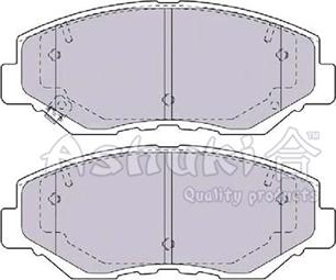 Ashuki 1080-1604 - Brake Pad Set, disc brake www.autospares.lv