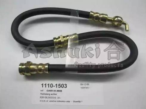 Ashuki 11101503 - Bremžu šļūtene autospares.lv