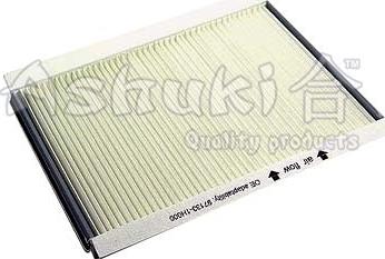 Ashuki I013-01 - Filter, interior air www.autospares.lv