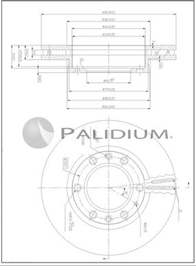 Ashuki P330-273 - Bremžu diski autospares.lv