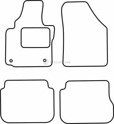 Ashuki PAL18-1785 - Paklājiņu komplekts autospares.lv