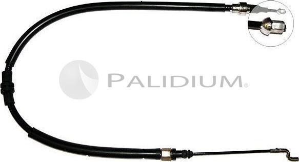 Ashuki PAL3-1100 - Тросик, cтояночный тормоз www.autospares.lv