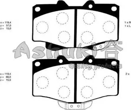 Stellox 440 014-SX - Bremžu uzliku kompl., Disku bremzes www.autospares.lv