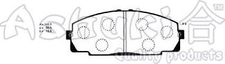 Ashuki T112-65 - Brake Pad Set, disc brake www.autospares.lv