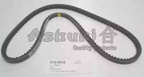 Ashuki V10-0915 - Клиновой ремень, поперечные рёбра www.autospares.lv