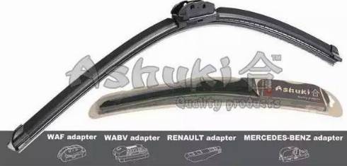 Ashuki WAF20 - Wiper Blade www.autospares.lv