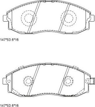 TRW GDB B320 - Bremžu uzliku kompl., Disku bremzes www.autospares.lv