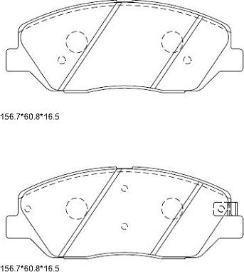 BOSCH F 03B 150 601 - Bremžu uzliku kompl., Disku bremzes www.autospares.lv